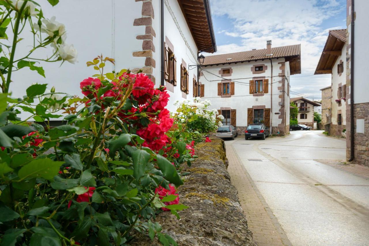 Hotel Rural Iribarnia Lantz ภายนอก รูปภาพ